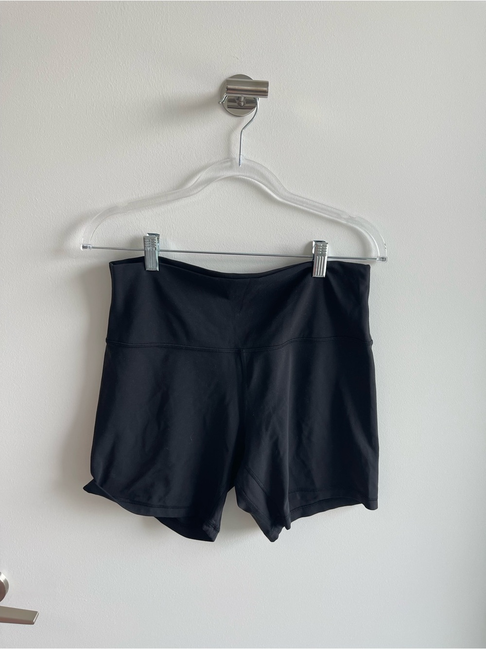 Lululemon Women's Black High-Waist Athletic Shorts